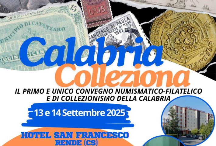 Calabria Colleziona – Convegno numismatico e filatelico