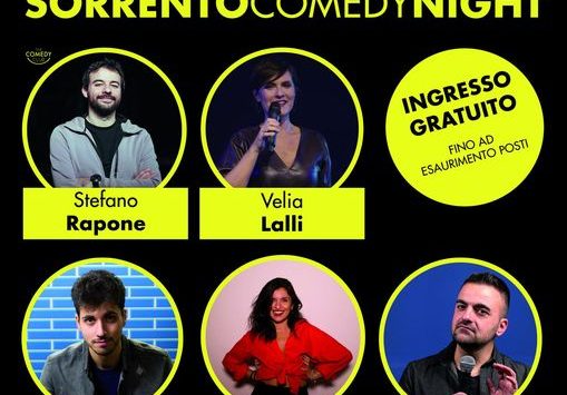 SORRENTO COMEDY NIGHT – stand up