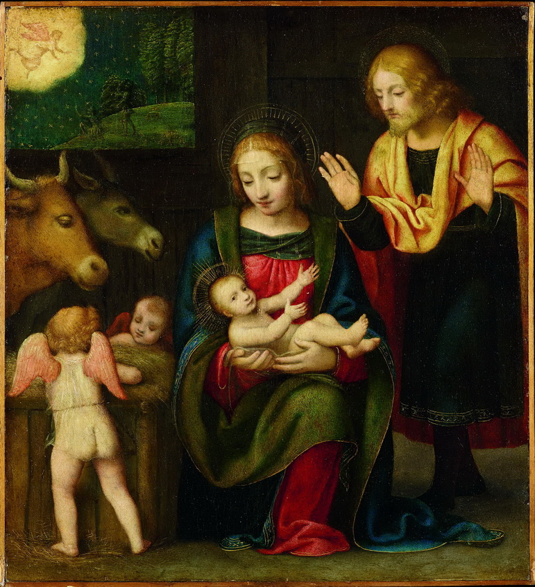 Mostra. Ritratti di famiglia, Bernardino Luini e Luca Crippa