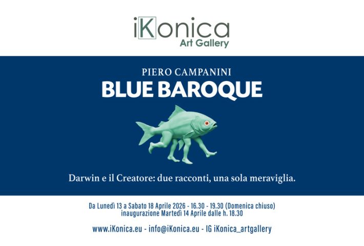 Blue Baroque – Personale di Piero Campanini