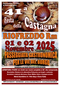 41a Festa della Castagna
