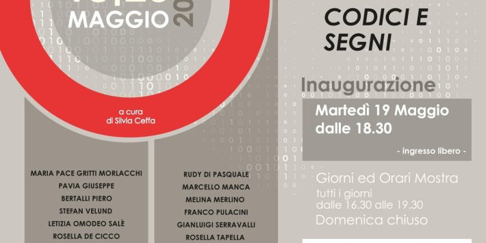 Codici e Seni – mostra collettiva a cura di Silvia Ceffa
