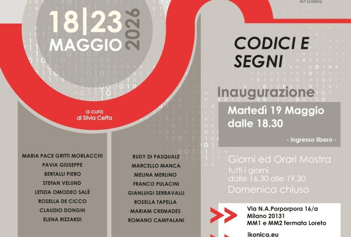 Codici e Seni – mostra collettiva a cura di Silvia Ceffa