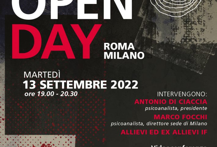 Open day Istituto freudiano 13 settembre 2022