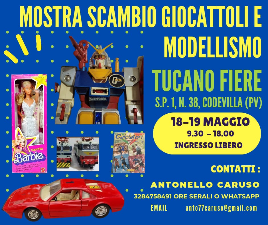MOSTRA SCAMBIO GIOCATTOLI E MODELLISMO