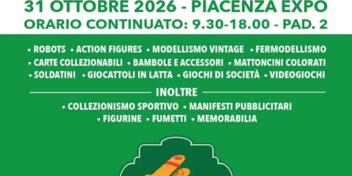 Il Sabato del Collezionista – Mostra Mercato giocattolo vintage