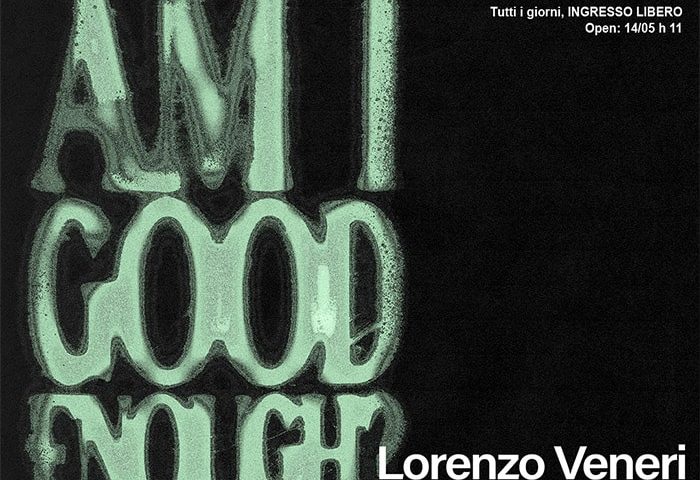 Am i good enough? | Installazione pittorica di Lorenzo Veneri