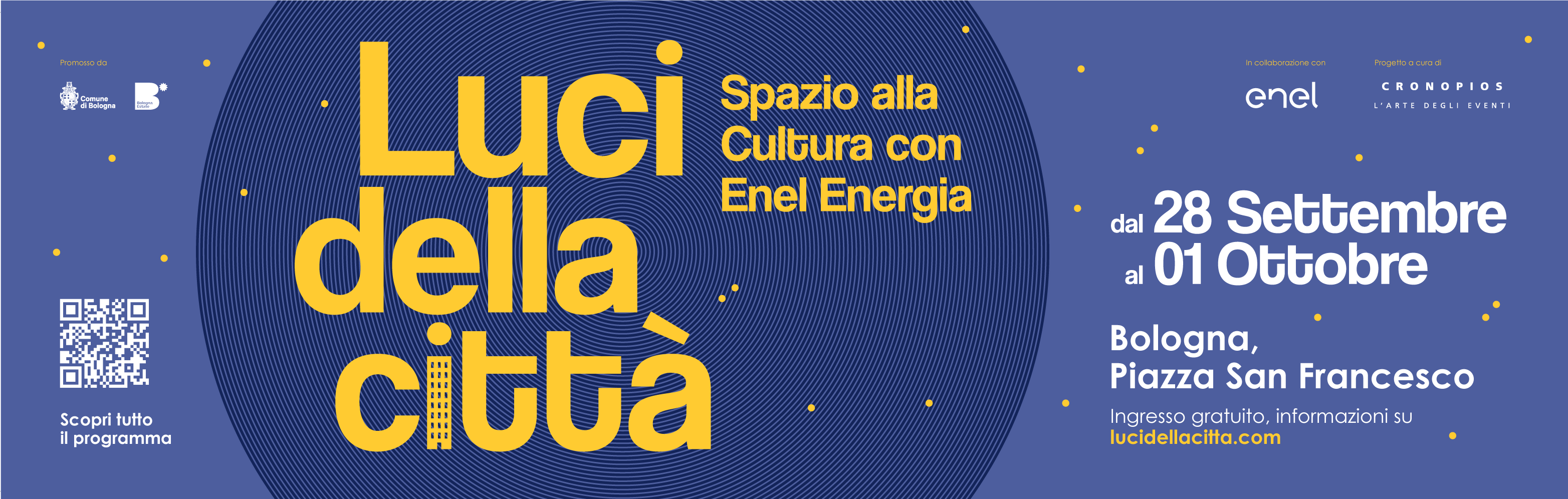 Luci della Città, spazio alla cultura con Enel Energia