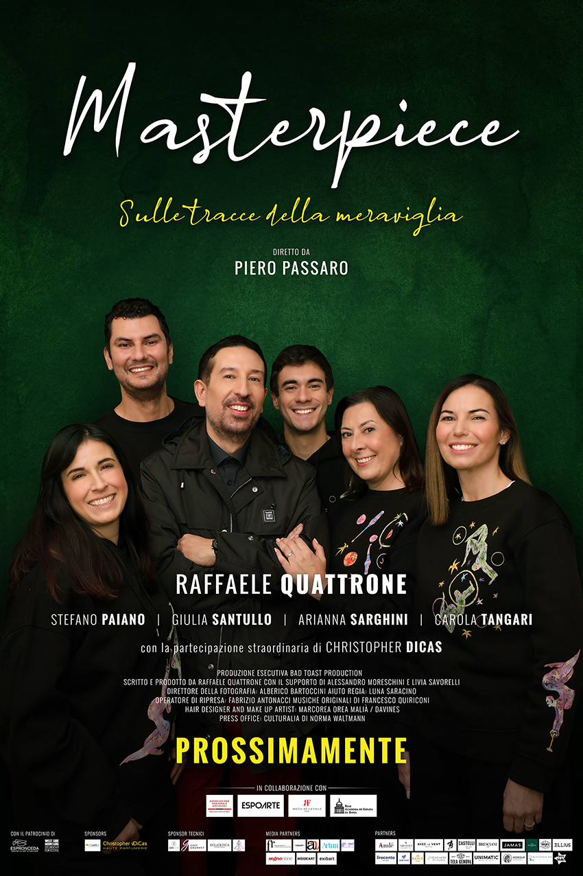 “MASTERPIECE”: il primo episodio fuori il 14 aprile