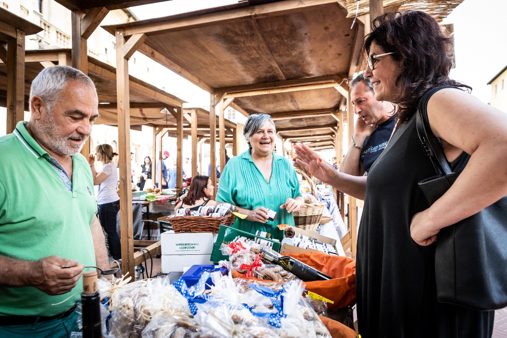 7^ Mercato Valdichiana Eating, Il mercato dei produttori a Km0