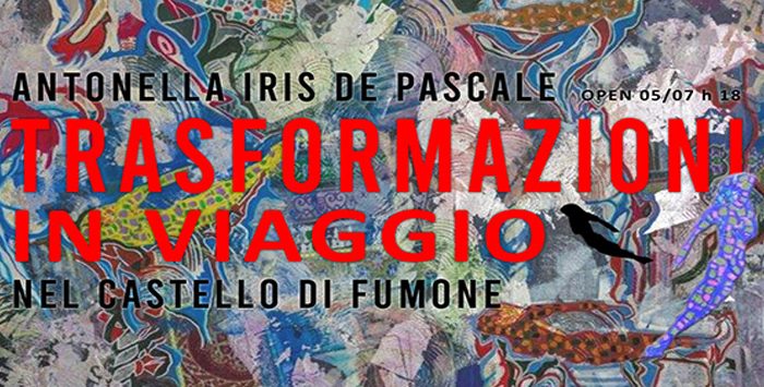 Trasformazioni in viaggio al Castello di Fumone | Opere di Antonella Iris De Pascale