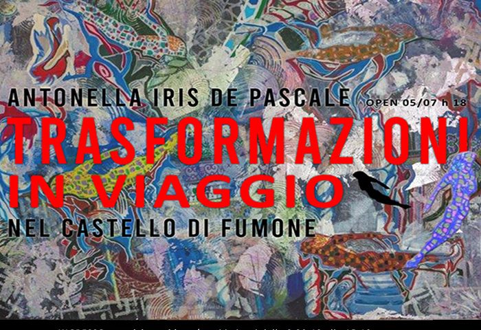 Trasformazioni in viaggio al Castello di Fumone | Opere di Antonella Iris De Pascale