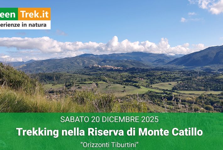 Trekking nella Riserva di Monte Catillo – “Orizzonti Tiburtini”