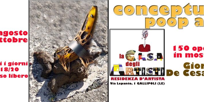 “Conceptual Poop Art” by Giorgio De Cesario