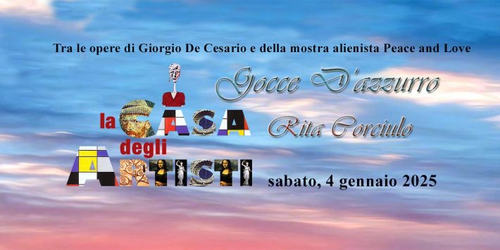 Il libro “Gocce d’azzurro” di Rita Corciulo