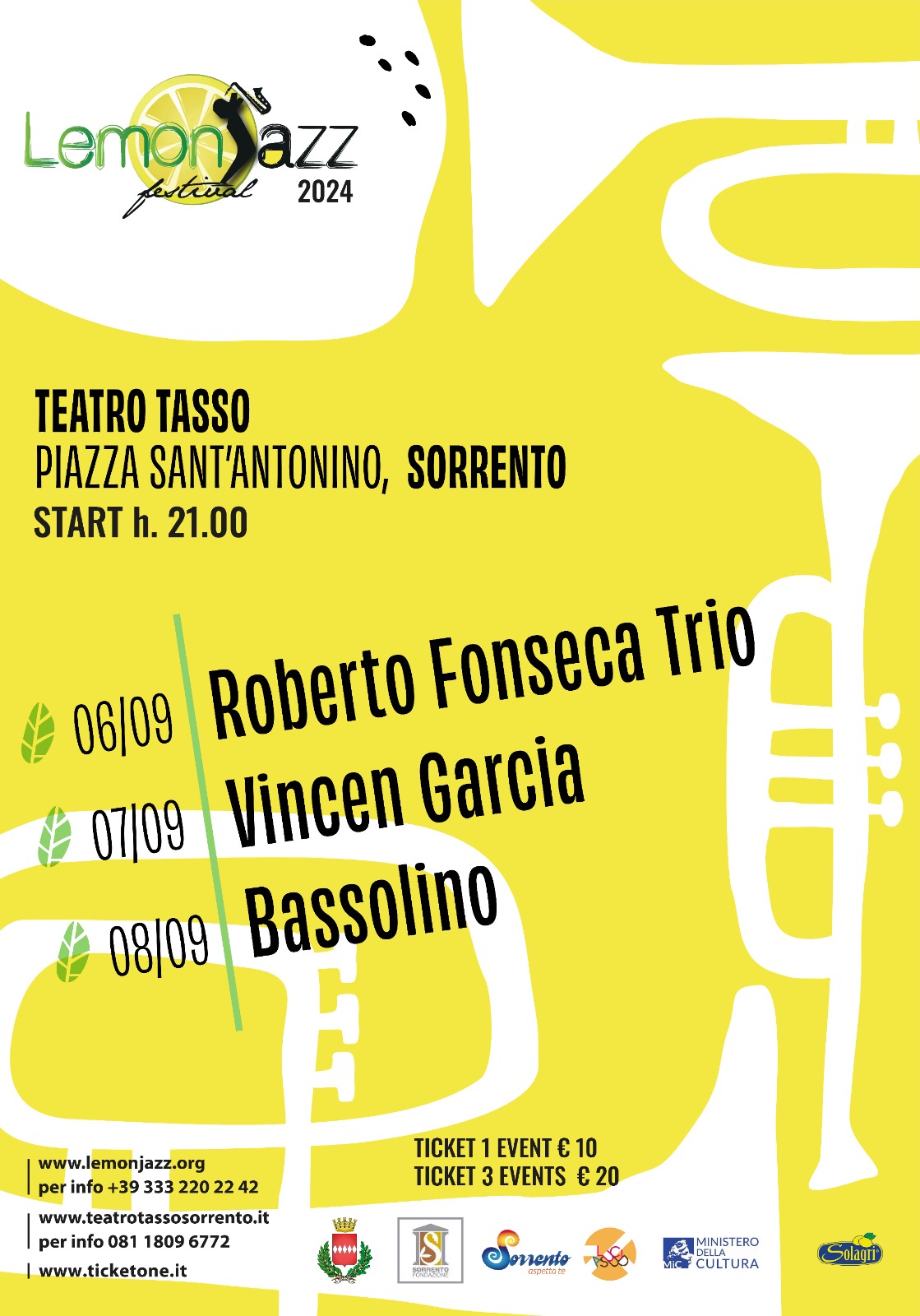Lemon Jazz Festival 2024 Sorrento