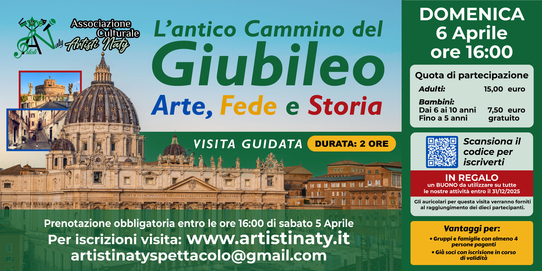 L’antico Cammino del Giubileo – Arte, Fede e Storia – Visita guidata
