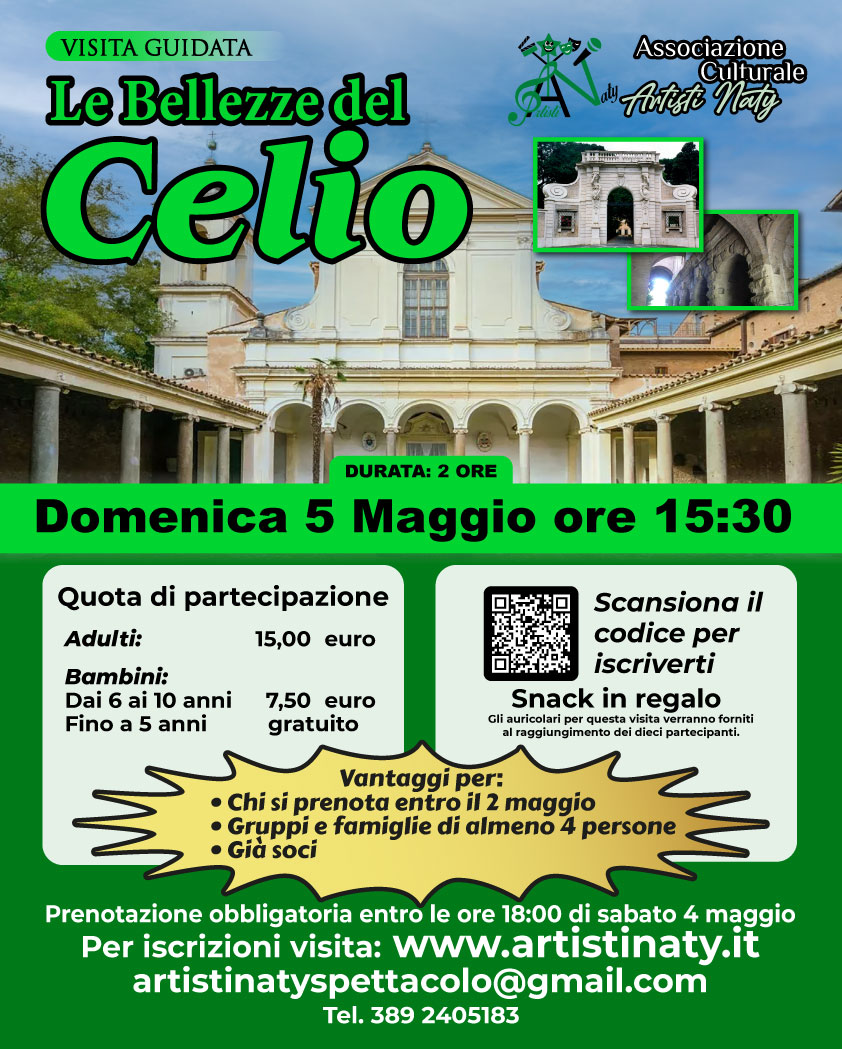 Le Bellezze del Celio – Visita guidata