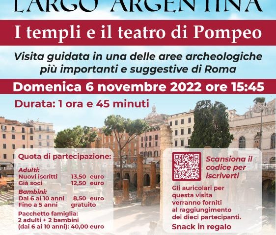L’area sacra di Largo Argentina – Visita guidata