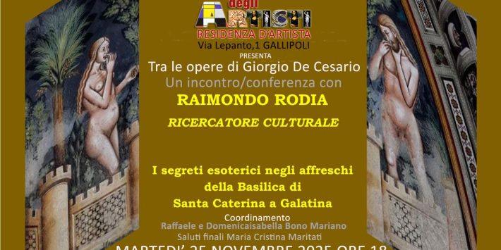 ALLA SCOPERTA DEGLI AFFRESCHI DI SANTA CATERINA D’ALESSANDRIA