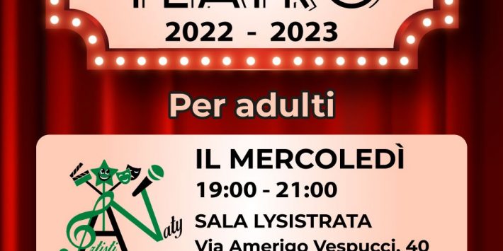 Corsi di teatro e spettacolo per adulti a Testaccio