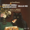Giorgio Canali & Rossofuoco + Giulia Mei